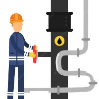 لوله کش گاز
